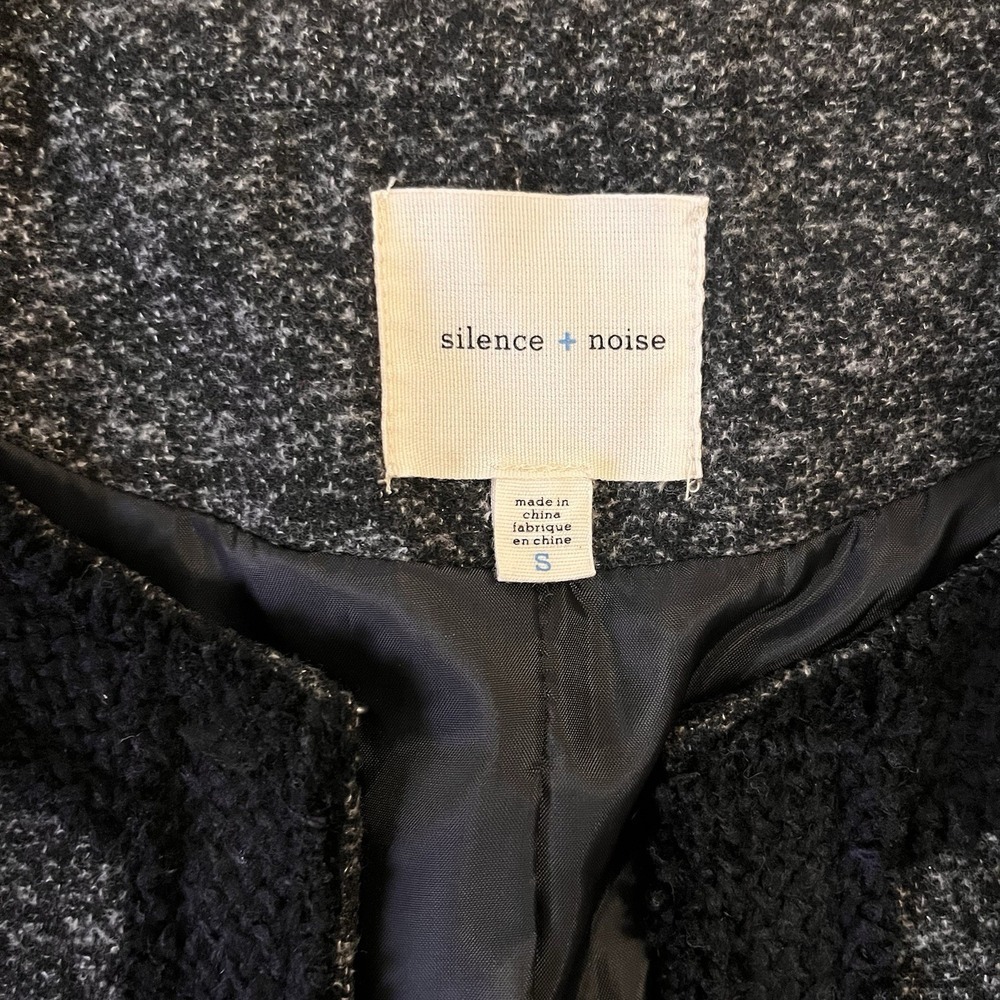Silence+Noise Jacket Dark Academia Edgy Goth Grunge Chic S - Picture 8 of 11